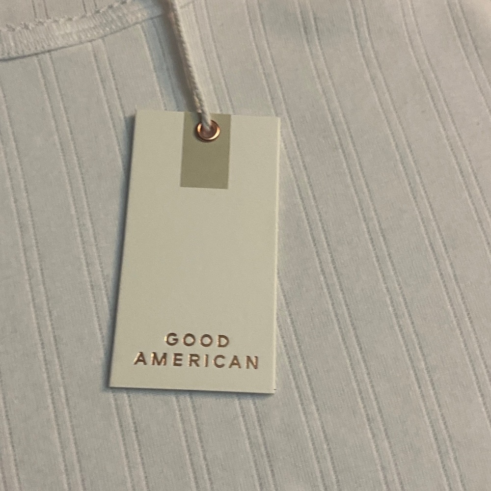 Good American Pointelle Baby Tee - Picture 5 of 6